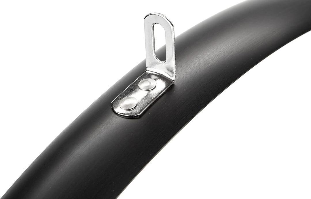 Stronglight Unisex – Erwachsene Schutzblechset R'light Schutzbleche 28 Zoll Schwarz, 28 Zoll Schwarz