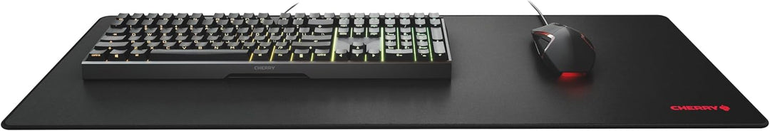 CHERRY MP 2000, Premium Mousepad XXL, 80 cm x 35 cm, vernähte Kanten, geeignet für alle Maussensoren
