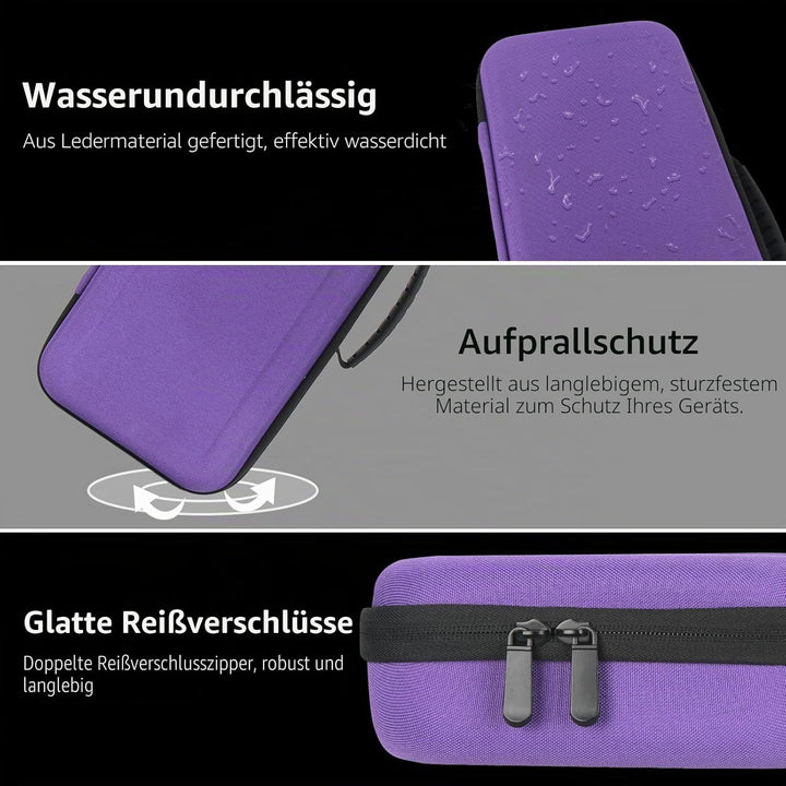 Hartschalen-Reiseetui, kompatibel mit Dyson Airstrait Glätteisen, Tragetasche für Airstrait HT01, Vi