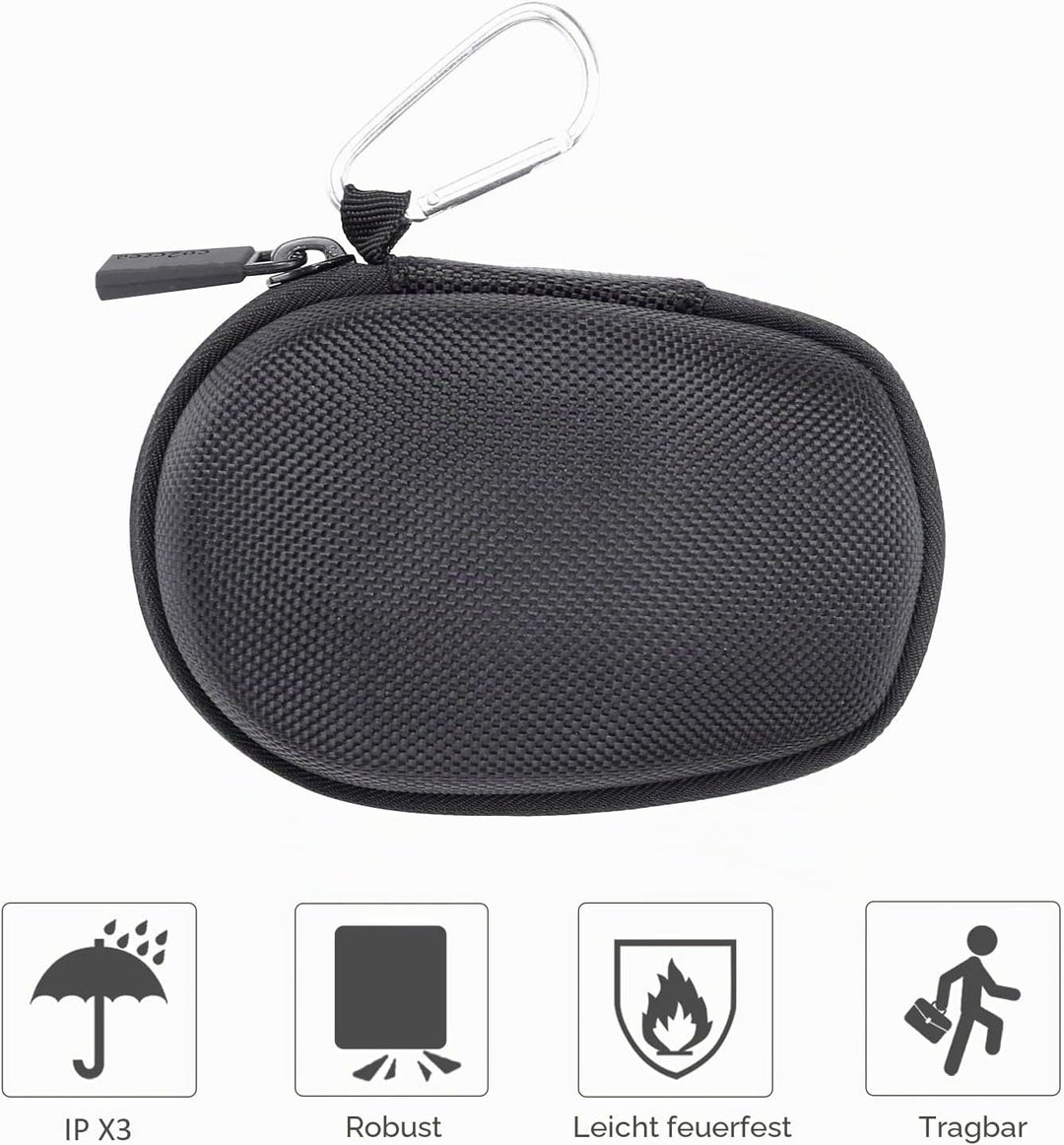 co2CREA Hart Schutz Hülle Etui Tasche für Logitech MX Anywhere 4 /Anywhere 3S /Anywhere 3 /Anywhere