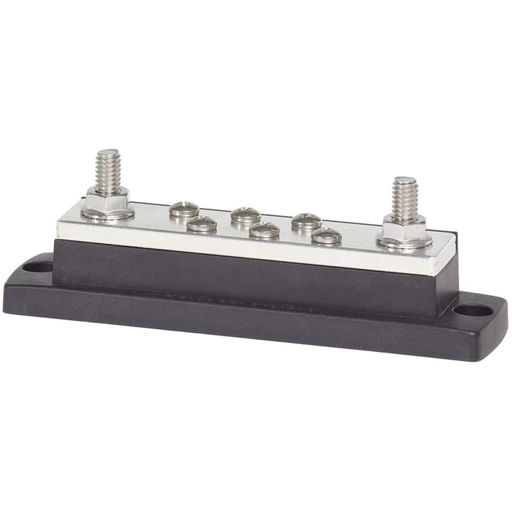 Blue Sea Systems Mini-Sammelschiene, 100 A, 1 Stück 250a, 6 Schrauben ohne Cvr, 250a, 6 Schrauben oh