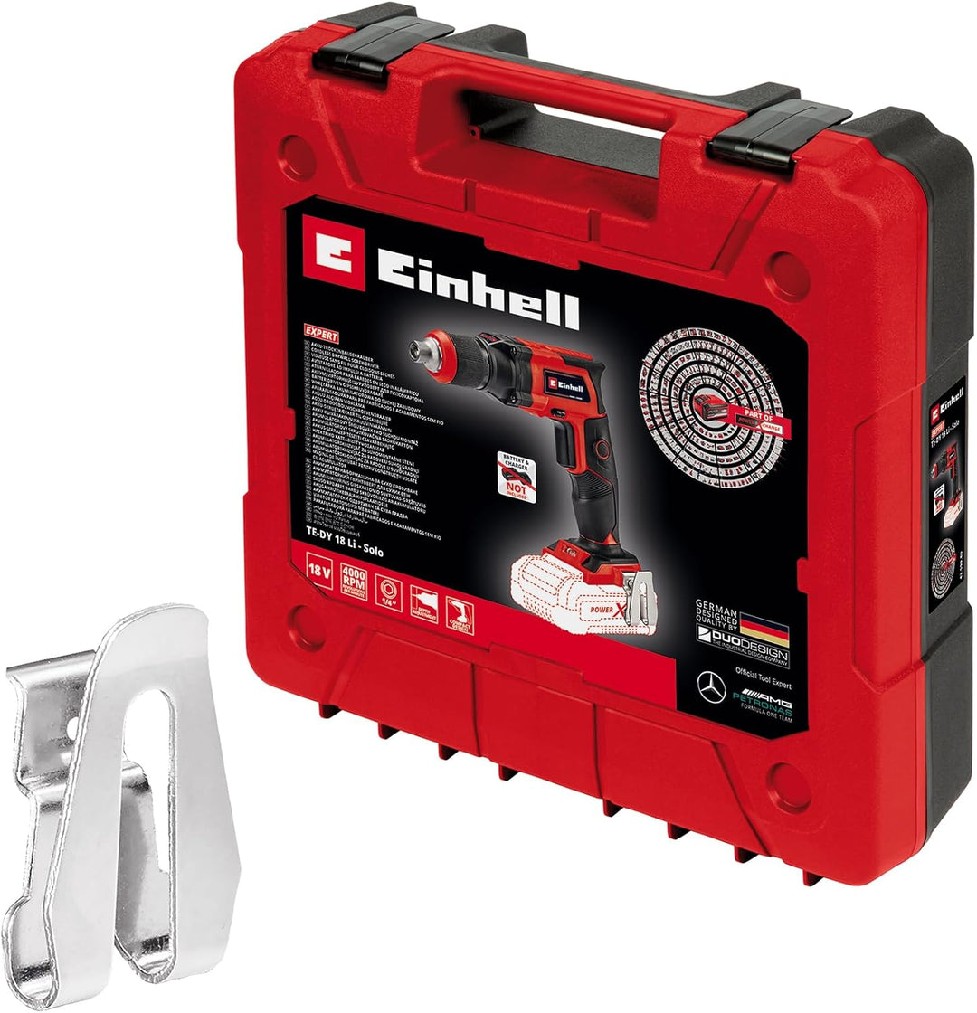 Einhell Akku-Trockenbauschrauber TE-DY 18 Li-Solo Power X-Change (Lithium-Ionen, 18 V, 4000 min-1, T