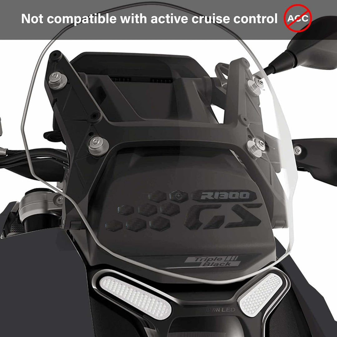 LABELBIKE 3D Aufkleber Motorrad Frontverkleidung kompatibel mit BMW | R1300GS, Harzschutz, Dekoratio