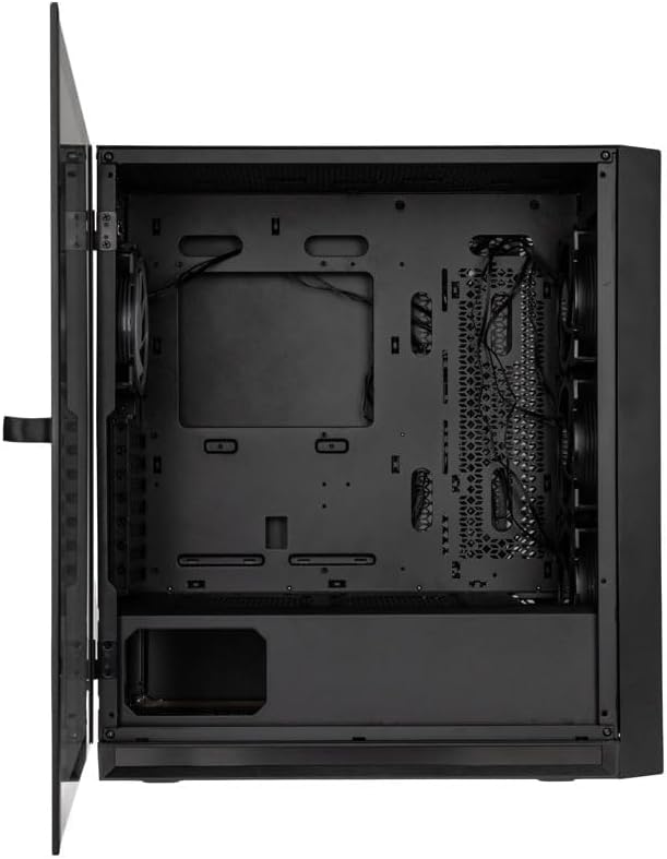 Kolink Unity Lateral ARGB PC-Gehäuse, Vier ARGB-Lüfter, Scharniertür Gehärtetes Glas, 410 mm GPU-Fre