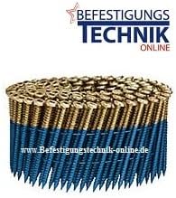 3,5x45mm TX20 verzinkt 16° Nagelschrauben draht für Coilnagler Paslode Bostitch