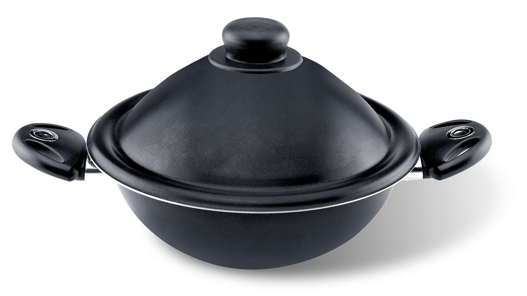Pensofal BioStone VapSì Wok, Aluminium, schwarz