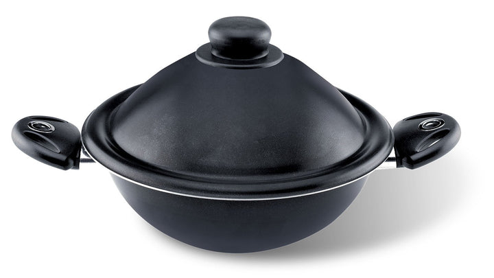 Pensofal BioStone VapSì Wok, Aluminium, schwarz