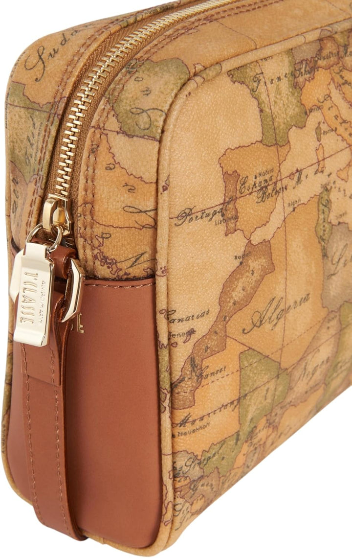 PRIMA CLASSE Donna Borsa Tracolla Geo Classic Natural Mod. E016 6000 Einheitsgrösse, Einheitsgrösse