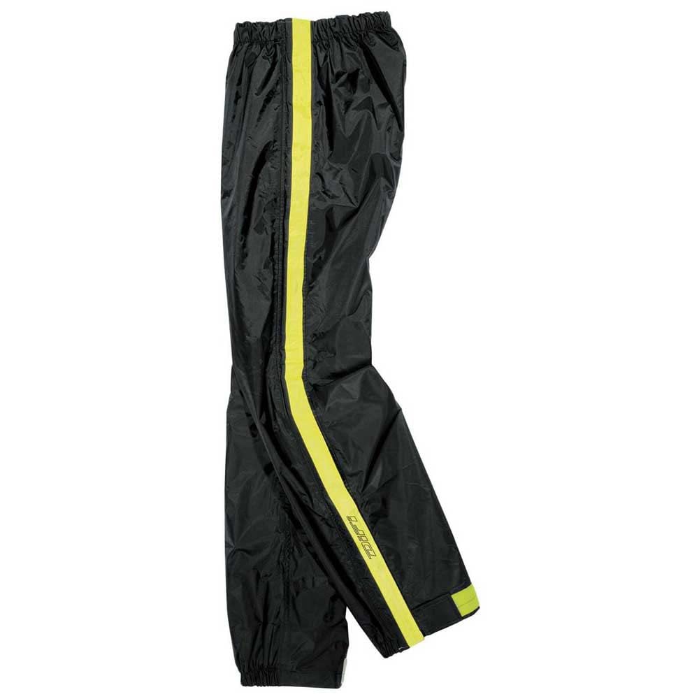 Difi Zip Motorrad Regenhose, schwarz/gelb, 2XL XXL Gelb, XXL Gelb