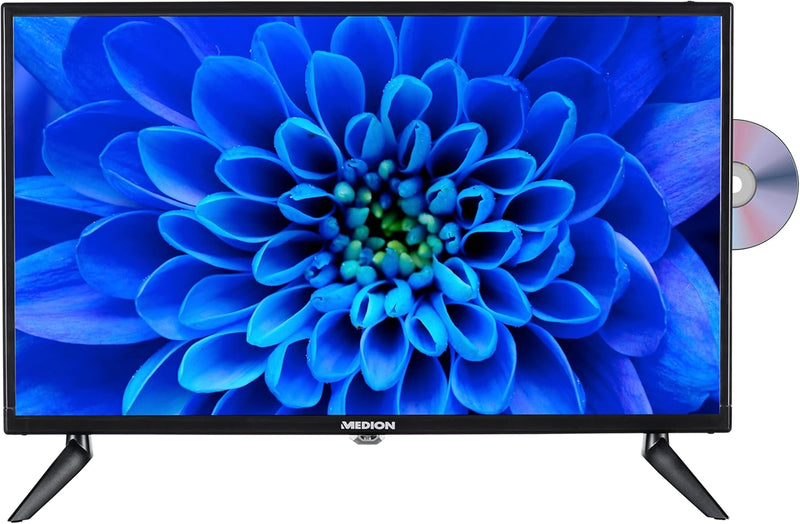 MEDION E12401 (MD 20019) 59,9 cm (24 Zoll) Full HD Fernseher (integrierter DVD-Player, HD Triple Tun