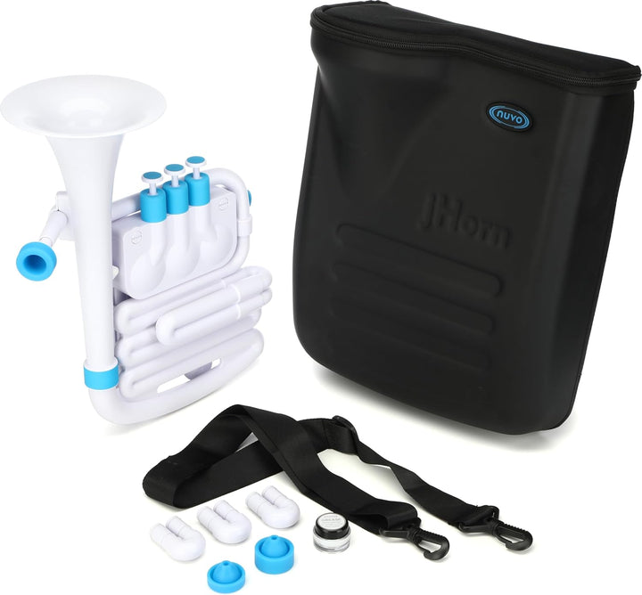 NUVO jHorn, weiss-blau, Standard Set Weiss / Blau, Weiss / Blau