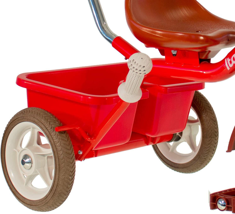 Italtrike Classic Line Passenger Dreirad Tricycle 2-5 Jahre Rot, Rot