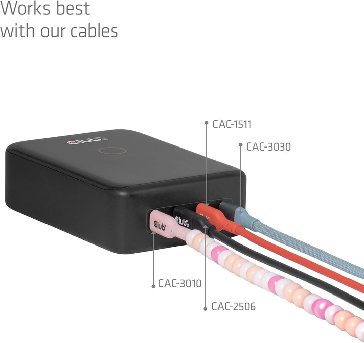 Club 3D CAC-1933 Ladegerät 4-Port-USB-C® 240W, CAC-1933
