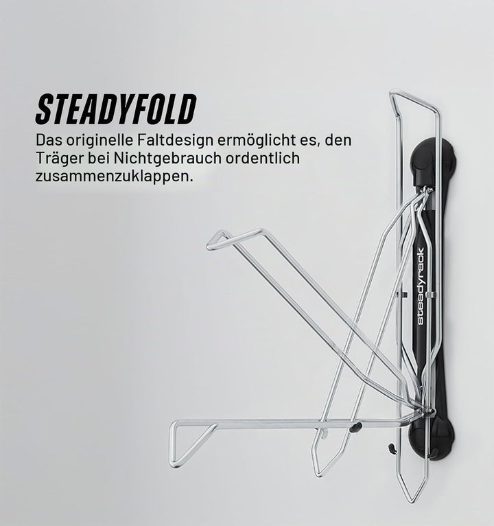 Steadyrack Fahrrad Wandhalterung - Mountain Bike Rack - Fahrrad Wandhalterung Vertikal als Aufbewahr