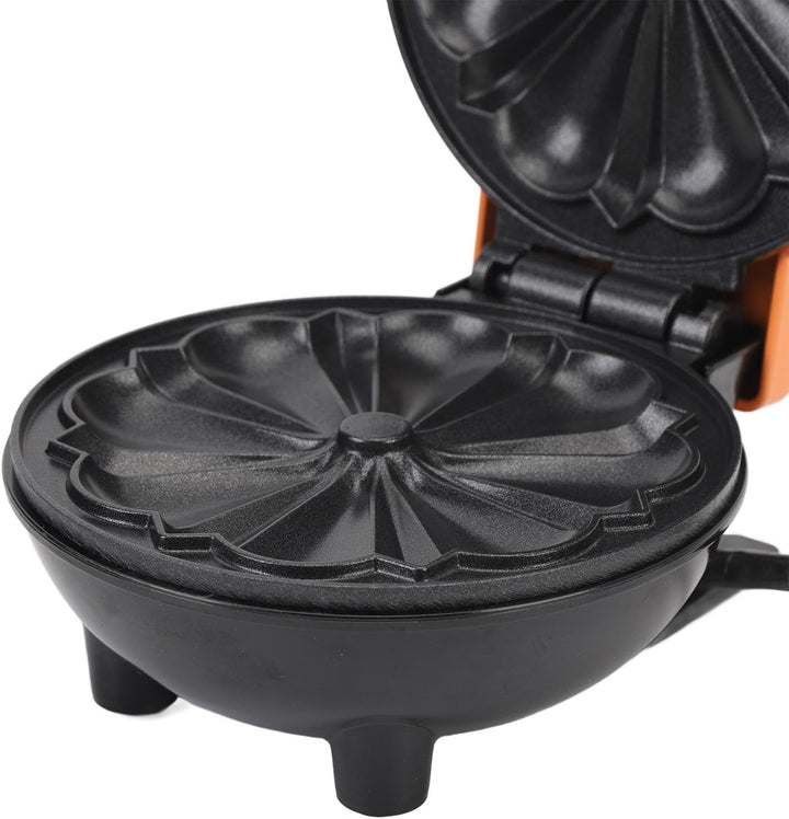 350 W Mini-Kuchenmaschine, tragbare Mini-Kuchenmaschine, antihaftbeschichtete doppelseitige Heizung,