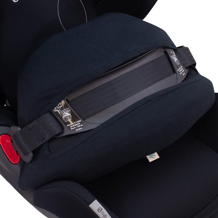 JYOKO KIDS Bezug Kompatibel mit Cybex Pallas G I-SIZE (Zubehör Pallas G, BLACK SERIES) Zubehör Palla