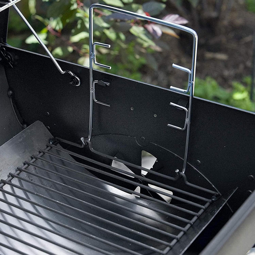 WELL GRILL BBQ Aschekasten Anzündkamin Auffangwanne Feuerrost für Chargriller Charcoal Grill E1224,