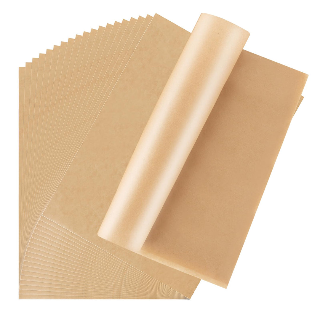 300 Stück backpapier ohne PFAS, 30x40cm Backpapierzuschnitte, Pergamentpapier zum Backen, Butterbrot