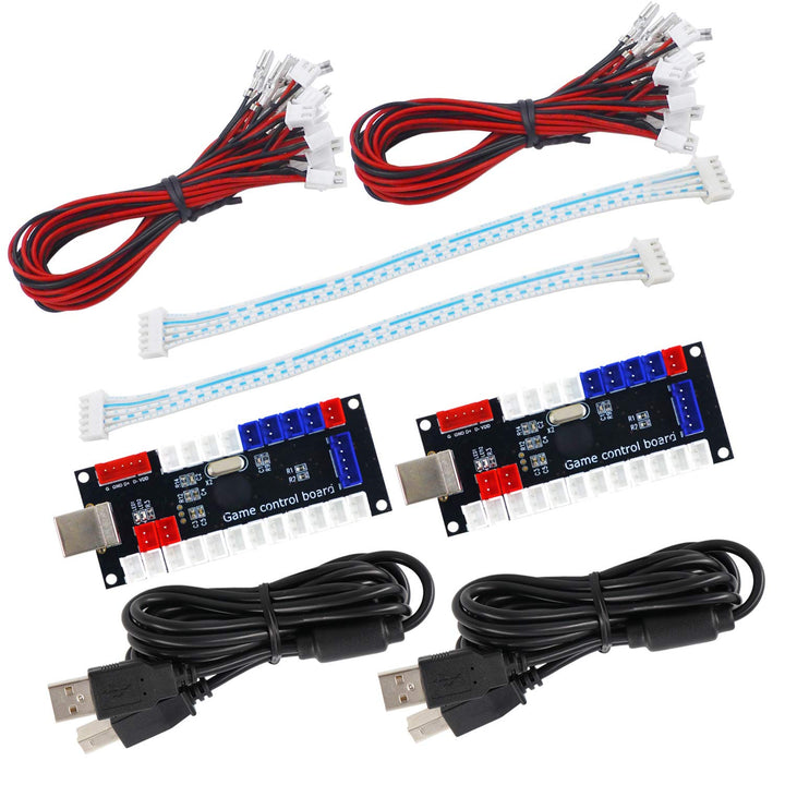 Arcade Game Controller USB Encoder Zero Delay 2 Player to Joystick Button for PC MAME Raspberry Pi R