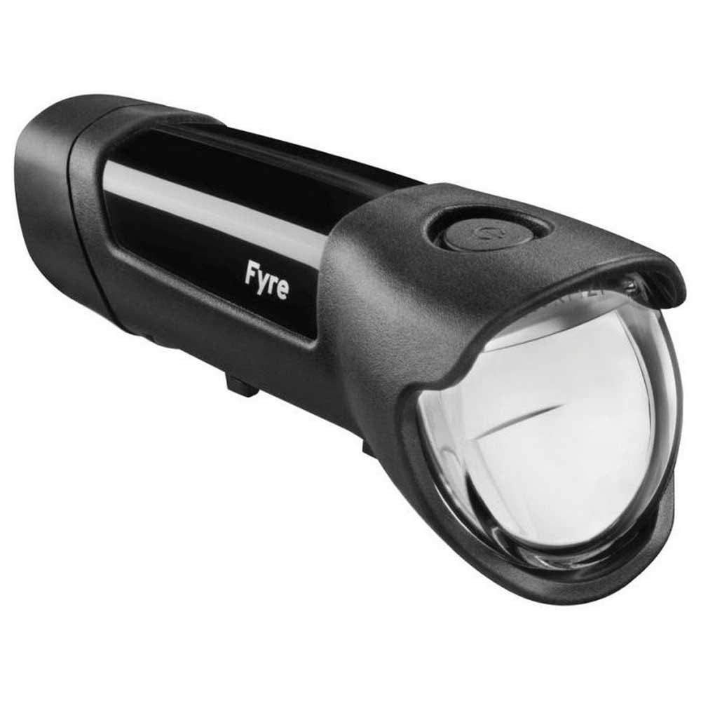 Busch & Müller Scheinwerfer Lumotec Fyre Fahrradlicht, Schwarz, 10 x 4 x 3 cm