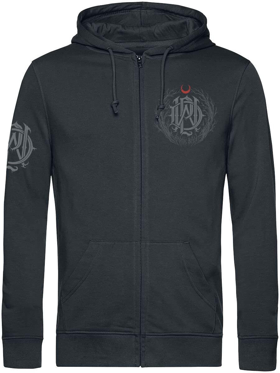 Parkway Drive Metal Crest Männer Kapuzenjacke schwarz Band-Merch, Bands, Nachhaltigkeit L Schwarz, L