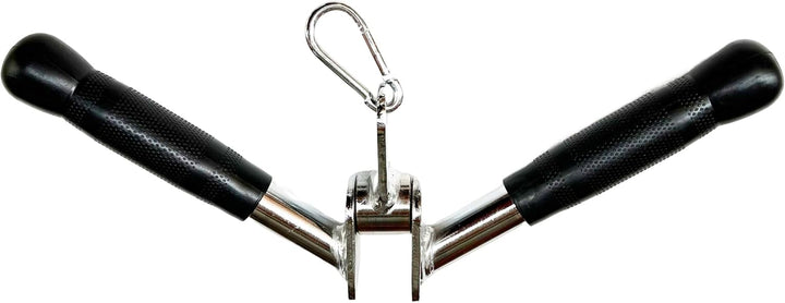 qibylift Latzugstange, Kraftstation Latzug Griff, LAT Pull Down Bar Krafttraining Griffe für Kabelzu