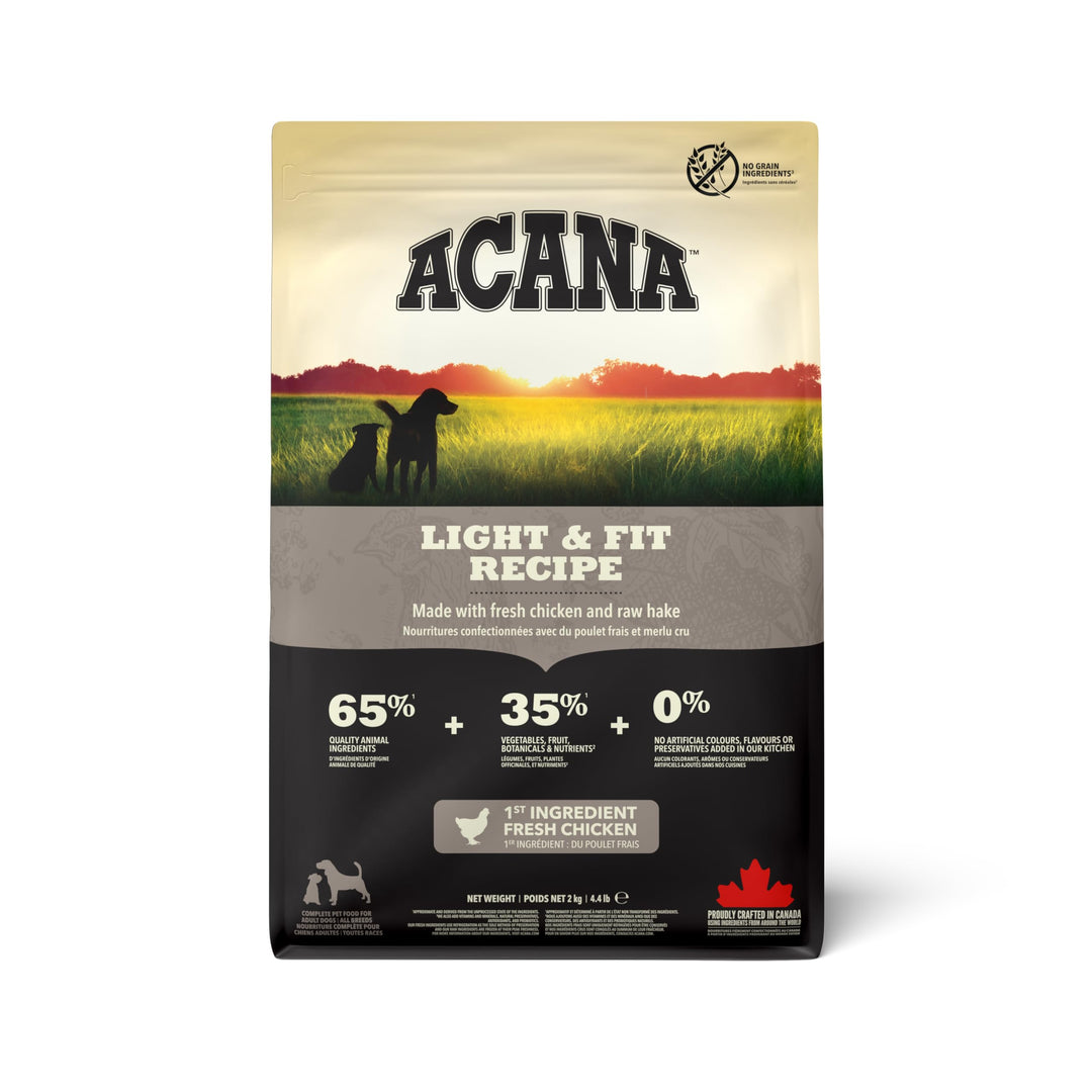ACANA Light & Fit Dog, 1er Pack (1 x 11.4 kg)