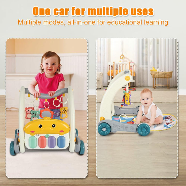 Lauflernhilfe für Babys, Krabbeldecke für Babys, frühes Lernzentrum für Babys, multifunktionales Ler