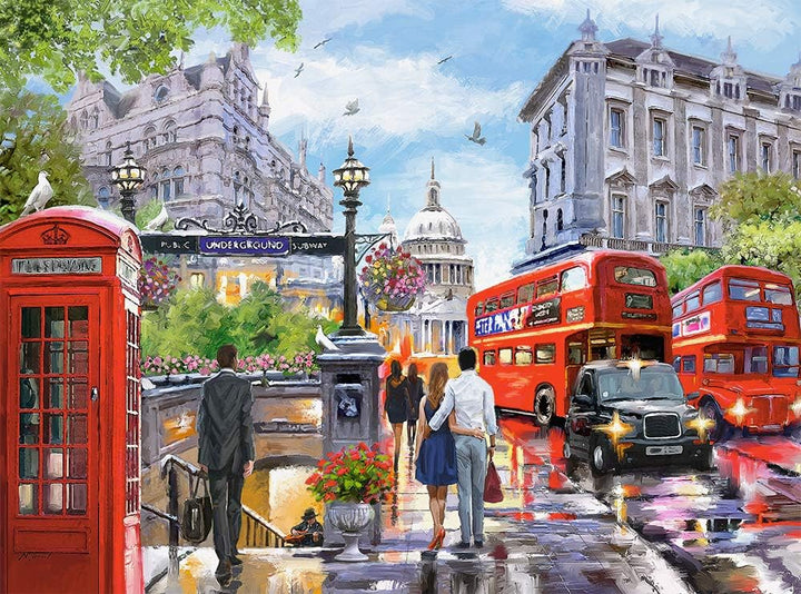 Castorland C-200788-2 Spring in London 2000 Teile Puzzle