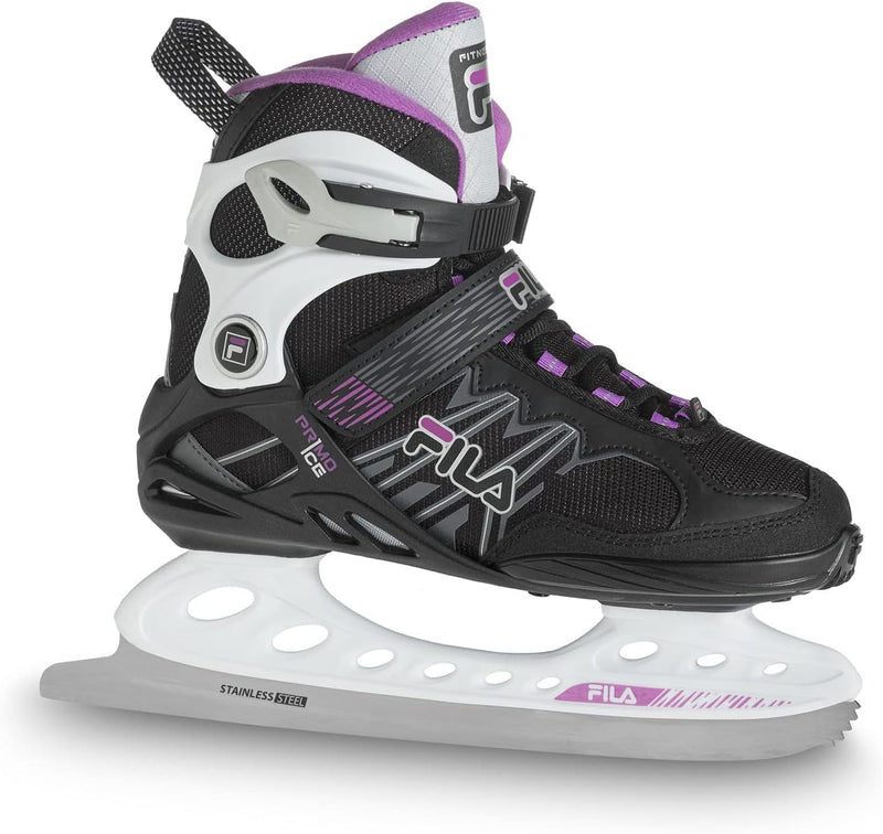 FILA Damen Primo Ice Lady Freizeitschlittschuh Eishockey & Eislaufen | Edelstahlkufe | Starker Halt