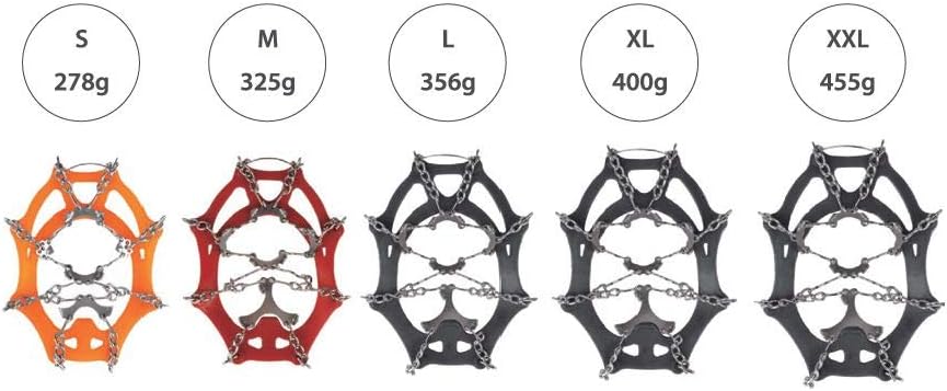 Snowline Chainsen Pro - Grödel, Spikes, Schneekette für den Stiefel in 5