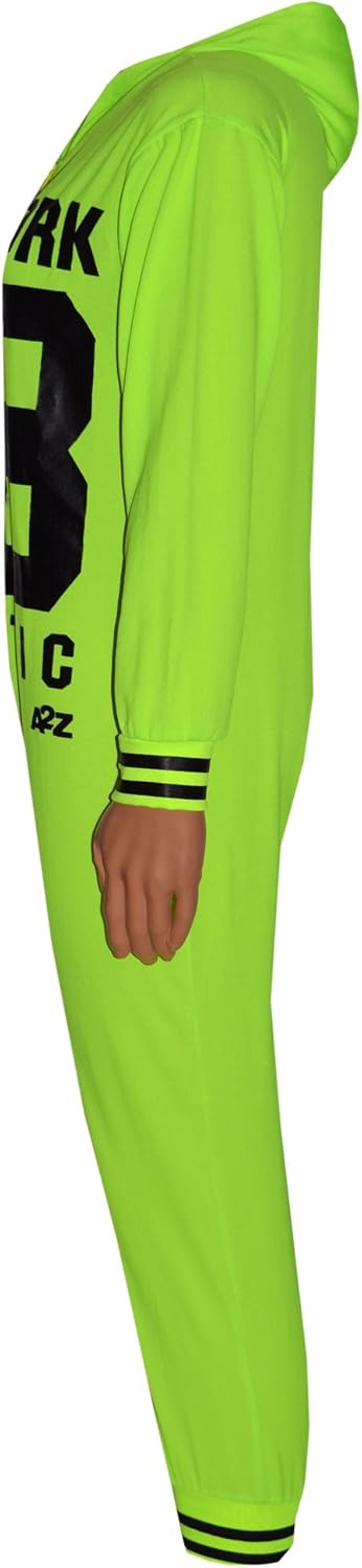 A2Z 4 Kids Mädchen Jungen Baumwolle Onesie New York 98 Athletic Pyjamas Lounge Wear Schlafanzug Bequ