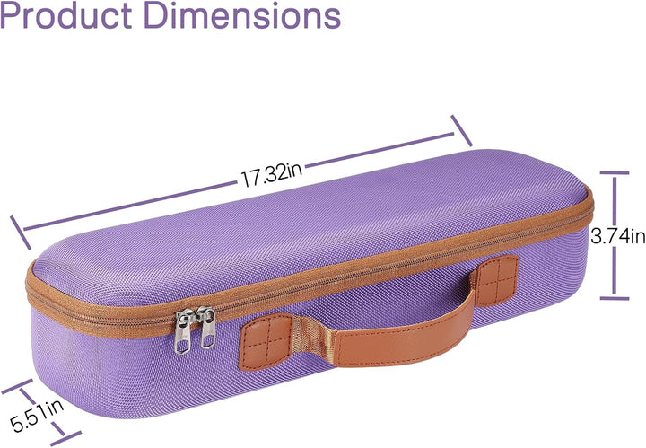 RAIACE Hartschalen-Aufbewahrungskoffer, kompatibel mit Dyson Airstrait Glätteisen, Reise-Tragetasche