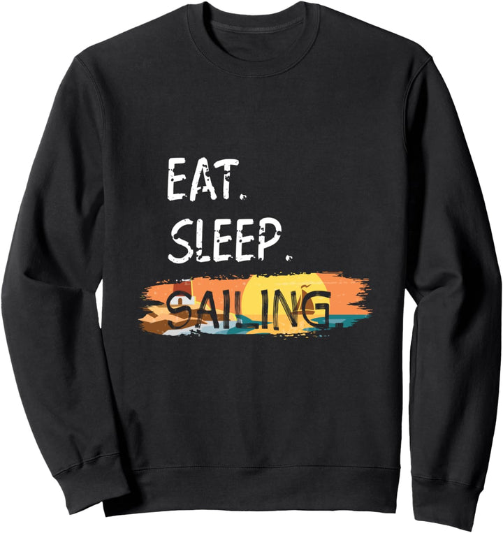 Essen Schlafen Segeln - Segler Sweatshirt