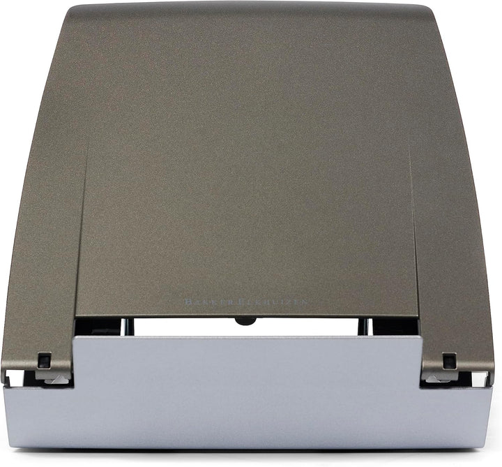 BakkerElkhuizen Ergo-Q 330, Mobiler Laptopständer mit Dokumentenhalter, klappbar, 6 Höhen, Grau/Silb