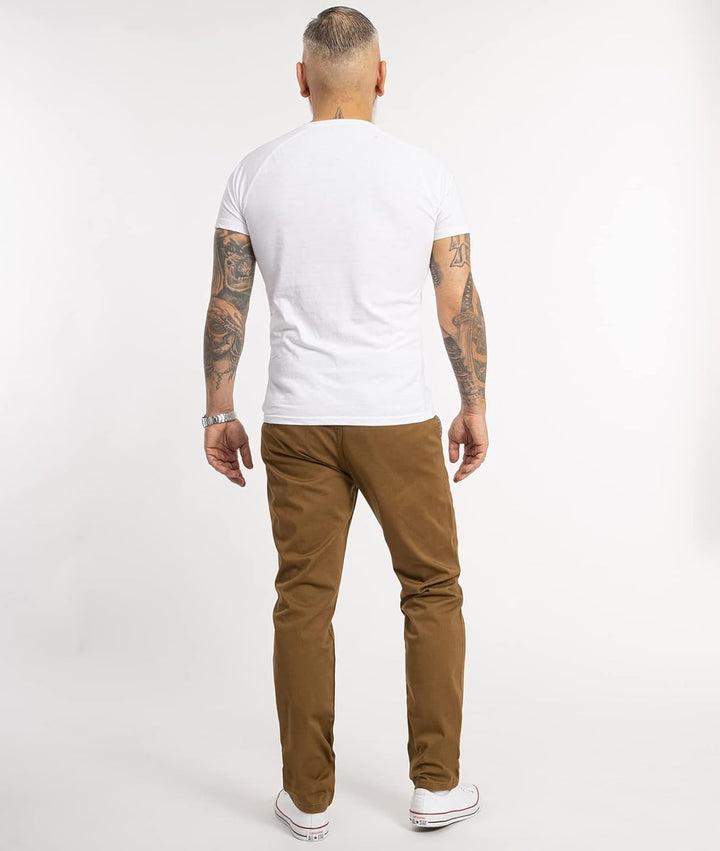 Indumentum Chino Hose Basic Regular Fit IR-506 29W / 30L Braun, 29W / 30L Braun