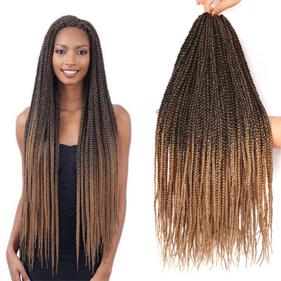 7Packs Box Braids Crochet Braids Hair Extensions Kanekalon Kunsthaar Crochet Hair Braids Haare Kunst
