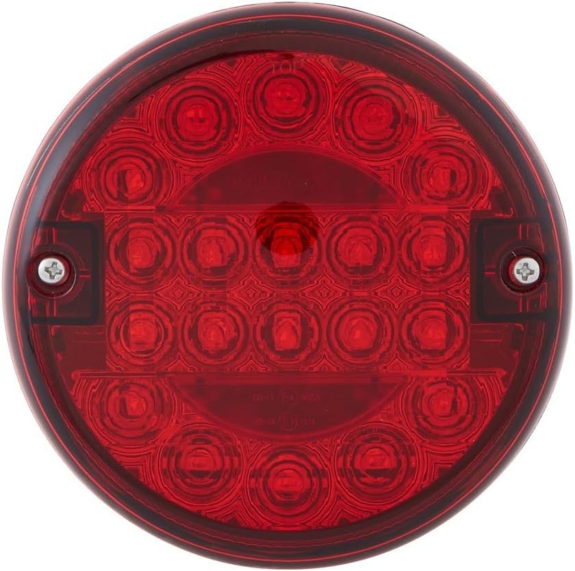 HELLA - Nebelschlussleuchte - Valuefit - LED - 24/12V - Anbau - Lichtscheibenfarbe: rot - Kabel: 300
