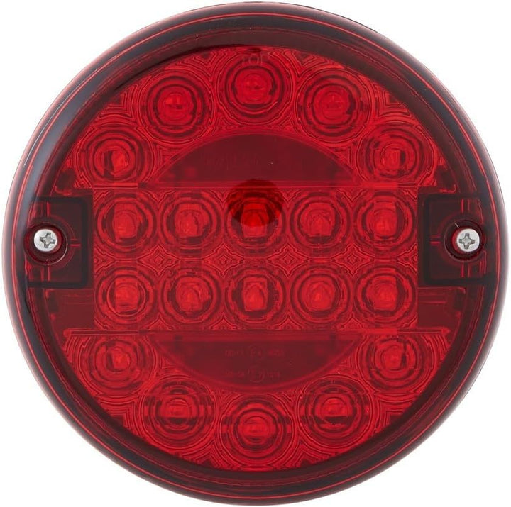 HELLA - Nebelschlussleuchte - Valuefit - LED - 24/12V - Anbau - Lichtscheibenfarbe: rot - Kabel: 300