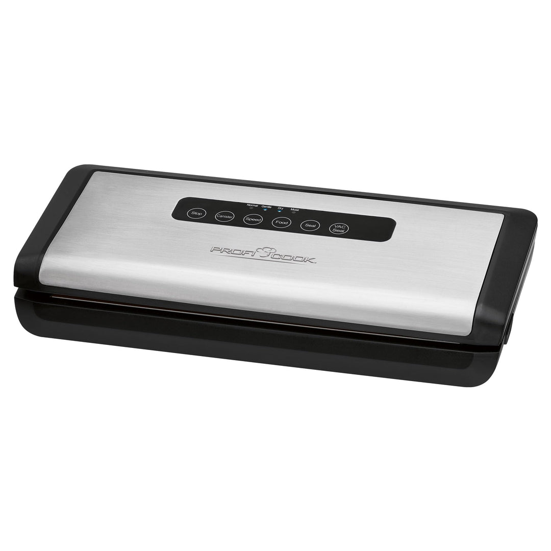 Profi Cook PC-VK 1146 vollautomatisches Edelstahl-Vakuumiergerät inkl. elektronischem Sensor Touch-B