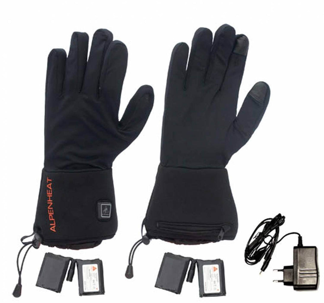 Alpenheat Herren Fire Beheizter Handschuh, Schwarz, XS