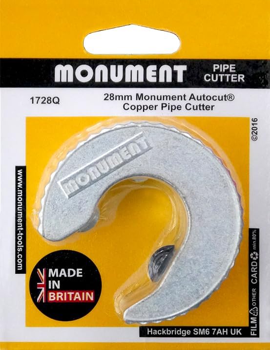 Monument - Monument 1728 28mm Autocut Kupfer Rohrschneider - MON1728, 28mm