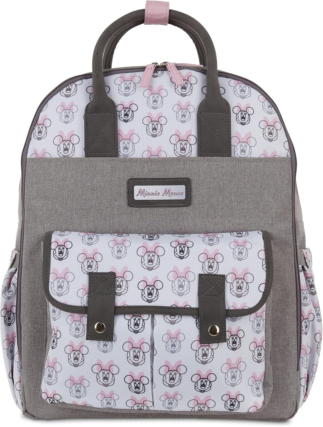 Disney Unisex-Erwachsene Minnie Mouse Backpack and Tote Diaper Bag Rucksack-Wickeltasche Backpack Mi
