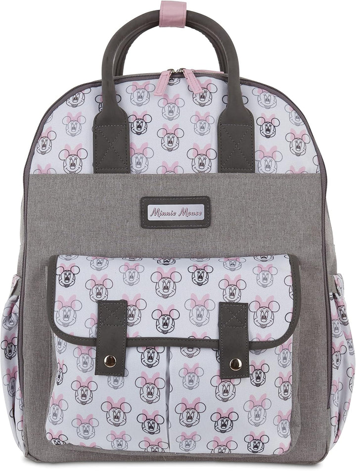 Disney Unisex-Erwachsene Minnie Mouse Backpack and Tote Diaper Bag Rucksack-Wickeltasche Backpack Mi
