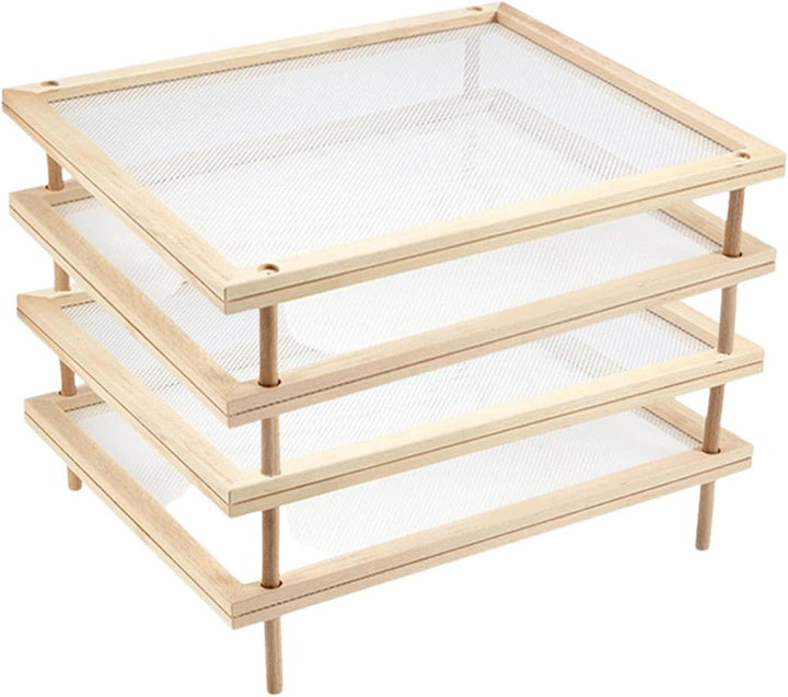 39×24.5cm Pasta Trockengestell, Stapelbarer Nudel Trockengestell, Trockenplatte Für Pasta, Kräutertr