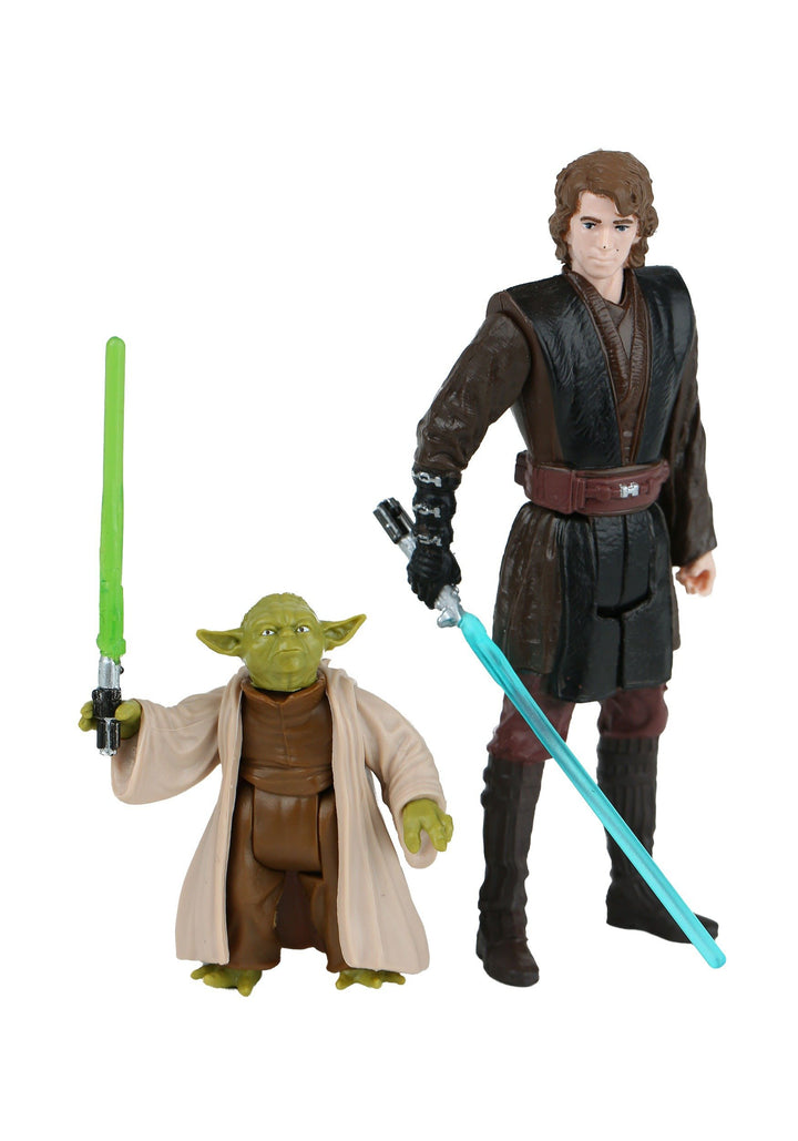 Star Wars Rache Figur von Sith und Mission Anakin Skywalker und Yoda 3,75 Zoll Packung mit 2