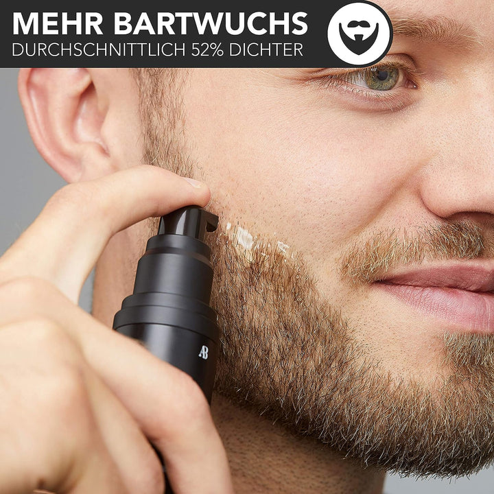 Anthony Brown® Bartwuchsmittel Männer - belegte Wirkung durch Capilia Longa für mehr Bartwuchs - Bar