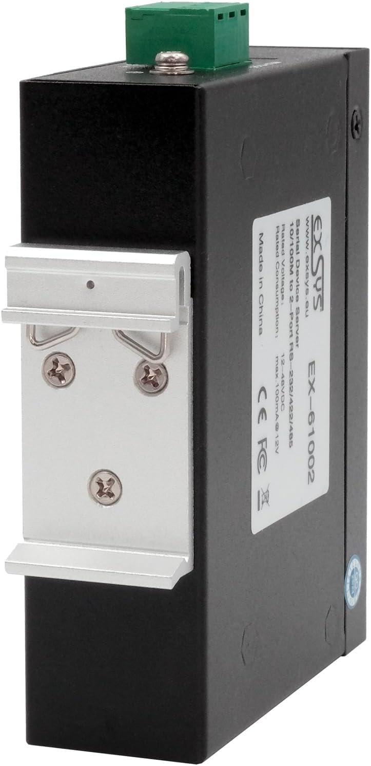 EX-61002 Ethernet zu 2 x Seriell RS-232/422/485
