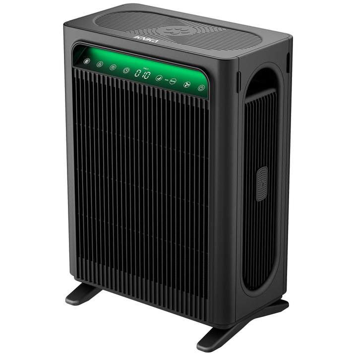 KNKA Luftreiniger Air Purifier APH4000, Doppelfilter-System, CADR 400m³/h, bis 120m², HEPA-Leistung