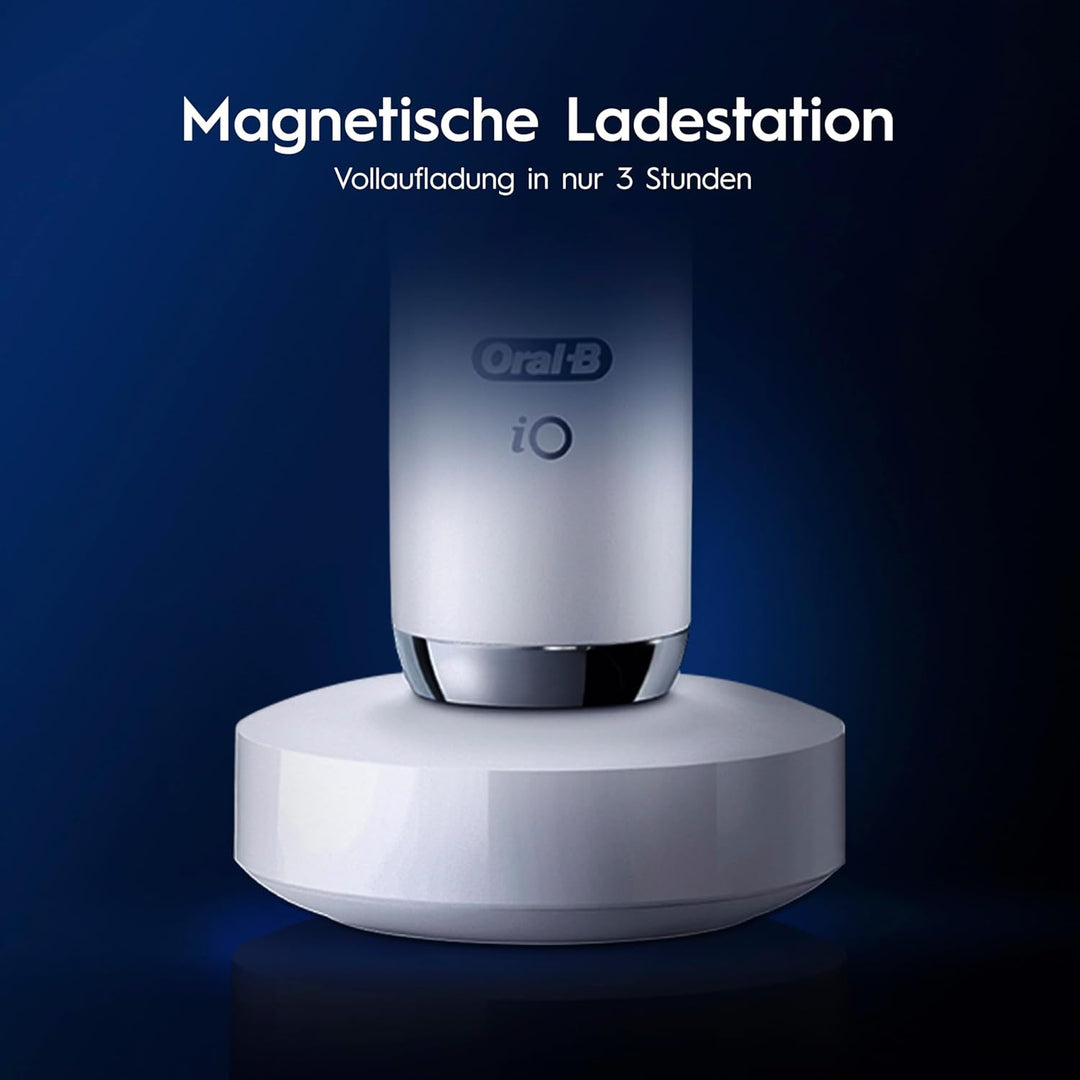 Oral-B iO Series 9 Elektrische Zahnbürste/Electric Toothbrush, 2 Aufsteckbürsten, 7 Putzmodi, Zahnpf